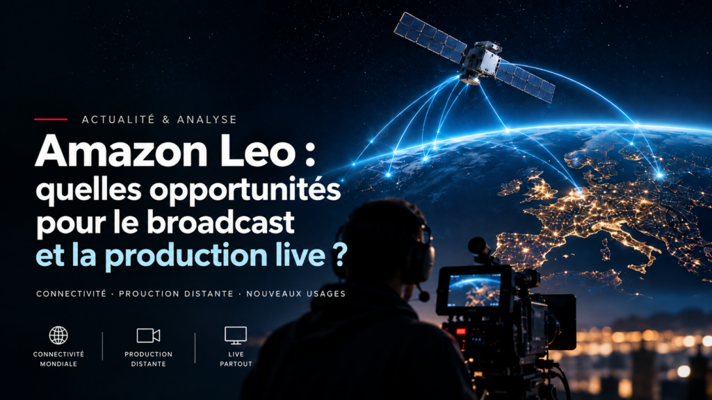 illustration amazon leo pour le broadcast